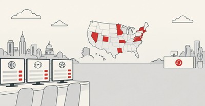Search Hotspots for Gambling Addiction Are Mostly Outside Regulated Online-Casino States