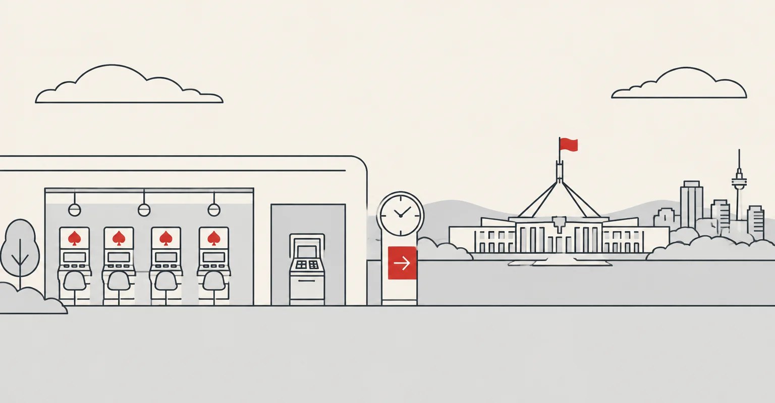 ACT Introduces Cashless Poker-Machine Bill and 1,000-Machine Cap
