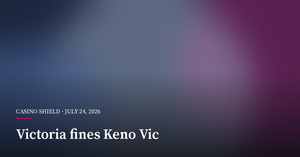 Victoria Fines Keno Vic AU$75,000 Over Self-Exclusion Breach