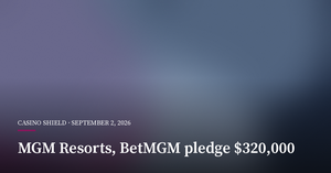 MGM Resorts and BetMGM Pledge $320,000 for Responsible Gaming Month