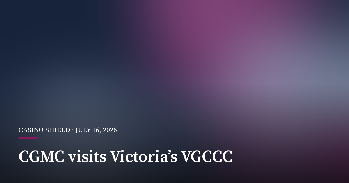 Cambodia’s CGMC Studies Victoria’s Casino Regulator