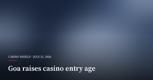 Goa Raises Casino Entry Age to 21