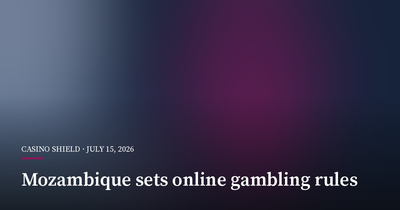 Mozambique Sets Separate Rules for Online Gambling