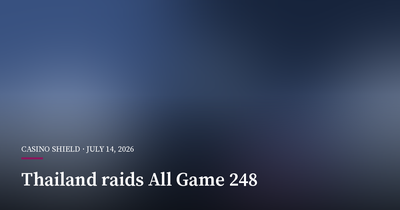 Thai Police Arrest 12 in All Game 248 Crackdown