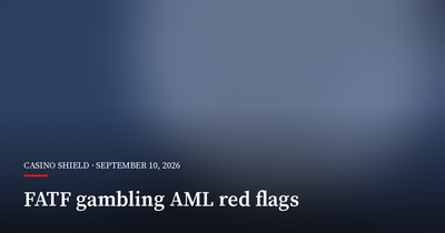 FATF Flags Illegal Gambling as a Major Laundering Risk
