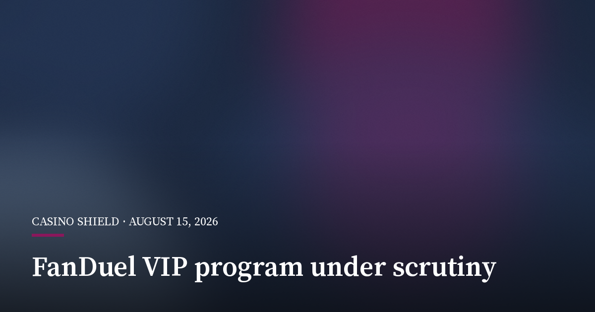 FanDuel Defends VIP Sportsbook Program in Letter to Congress