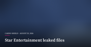 Leaked Star Files Show Sharp Cuts to Problem-Gambling Work