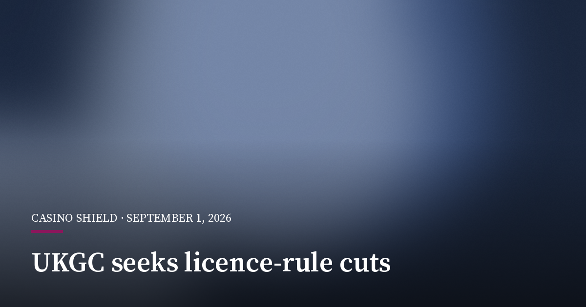 UK Gambling Commission Seeks Ideas to Trim Licence Rules