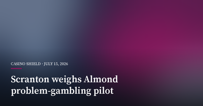Scranton Weighs a Public-Health Pilot for Problem Gambling