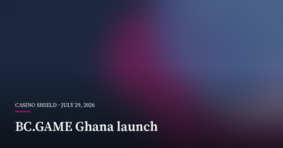 BC.GAME Launches in Ghana After Licence Approval