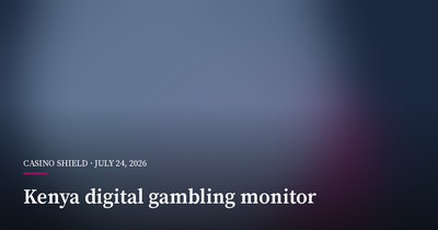 Kenya Rolls Out Digital Gambling Monitor