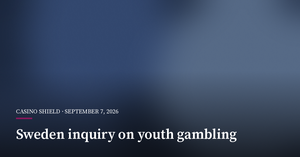Sweden Opens Inquiry Into Youth Gambling Harm
