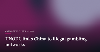 UN Report Links Illegal Gambling in South-East Asia to China and Wider Crime Networks