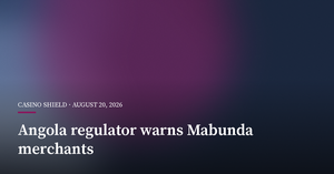 Angola Regulator Warns Mabunda Merchants Over Illegal Gambling