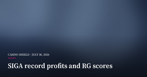 SIGA Pairs Record Profits With Its Strongest Responsible-Gaming Scores