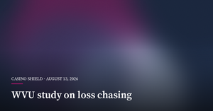 WVU Begins Three-Year Study Into Online Gambling Loss Chasing