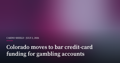 Colorado Moves to Bar Credit-Card Funding for Gambling Accounts