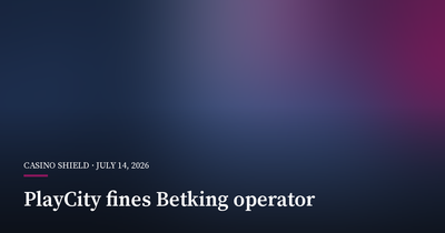 PlayCity Fines Betking Operator Over Third-Party Card Deposits