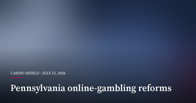 Pennsylvania Report Urges Faster Online-Gambling Reforms