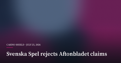 Svenska Spel Rejects Claims It Has Weakened Its Responsible Gambling Focus
