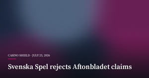 Svenska Spel Rejects Claims It Has Weakened Its Responsible Gambling Focus