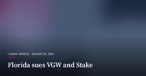 Florida Sues VGW and Stake Over Sweepstakes Casinos